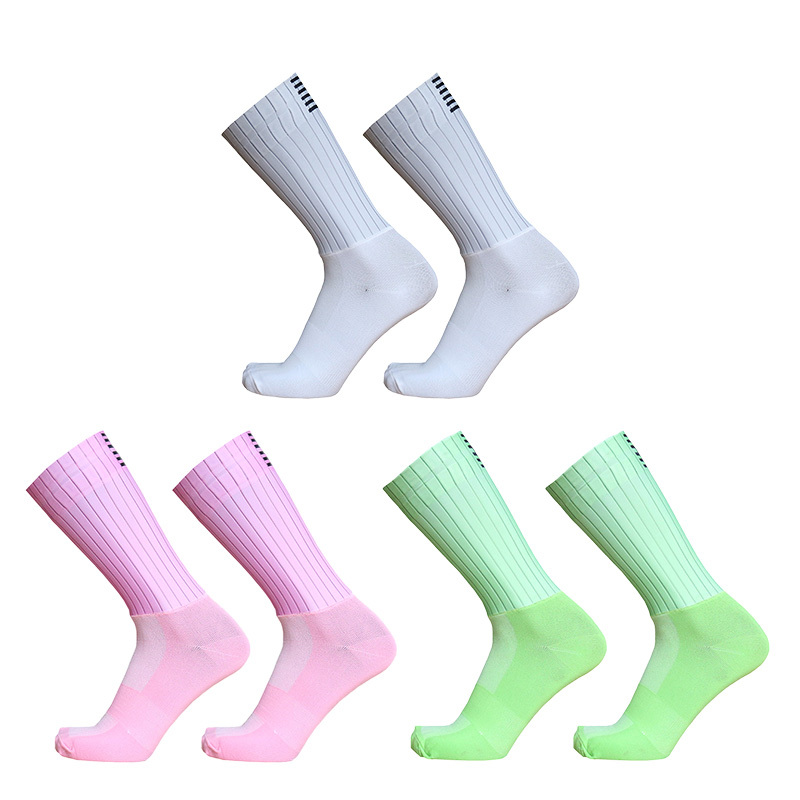Sock Garter Men - Calcetines de ciclismo sin costuras con