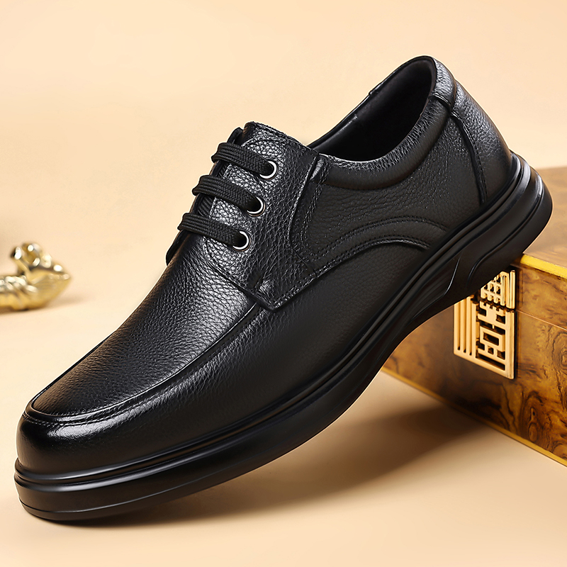 Formal Men Daily Wear Footwear - Zapatos Oxford de cuero con cordones