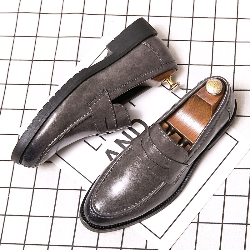 Formal Men Daily Wear Footwear - Mocasines de hombre de cuero sintético