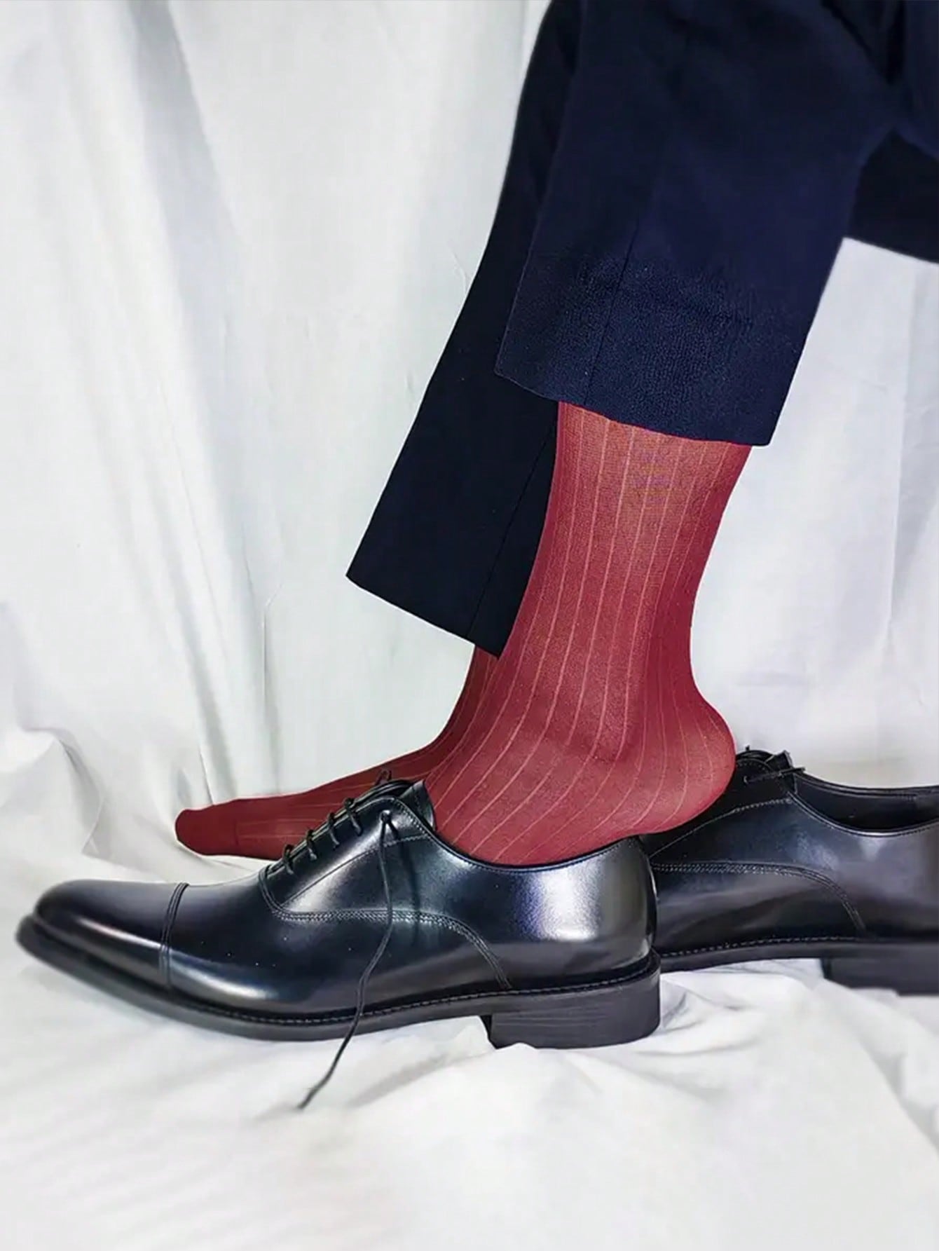 1 par de calcetines de vestir  - Men Formal Wear All Black reseña y precio