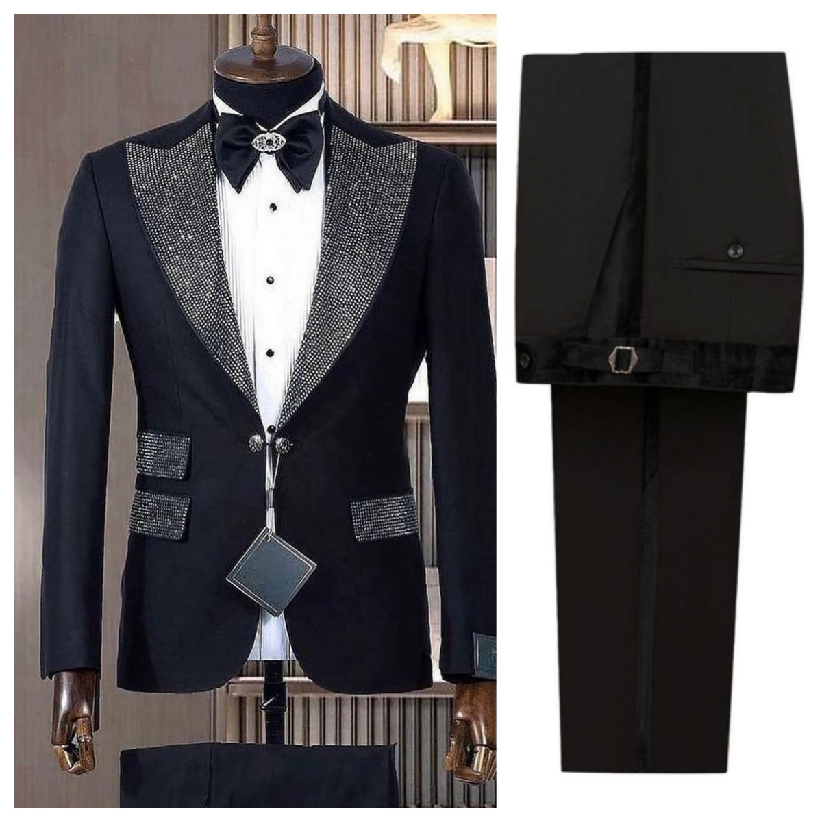 Traje de esmoquin formal para  - Men Formal Wear Modern reseña y precio