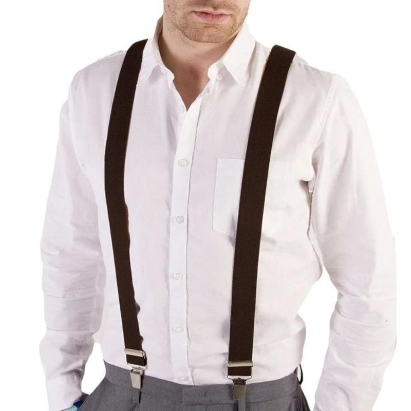 Tirantes elásticos ajustables  - Men'S Formal Wear With Suspenders reseña y precio