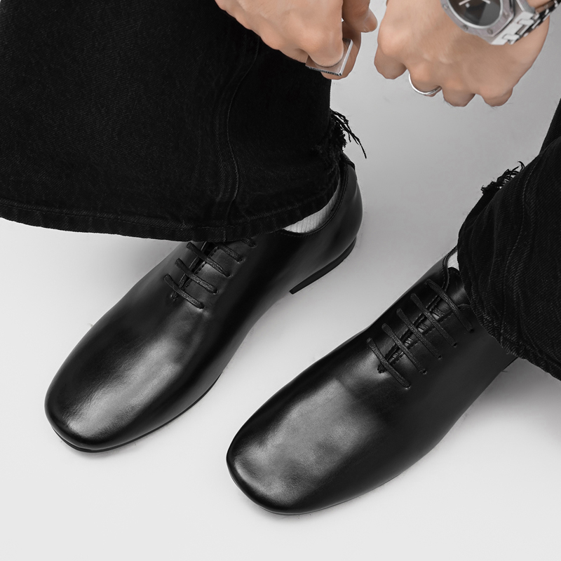 Zapatos Oxford con cordones pa - Formal Men Daily Wear Footwear reseña y precio
