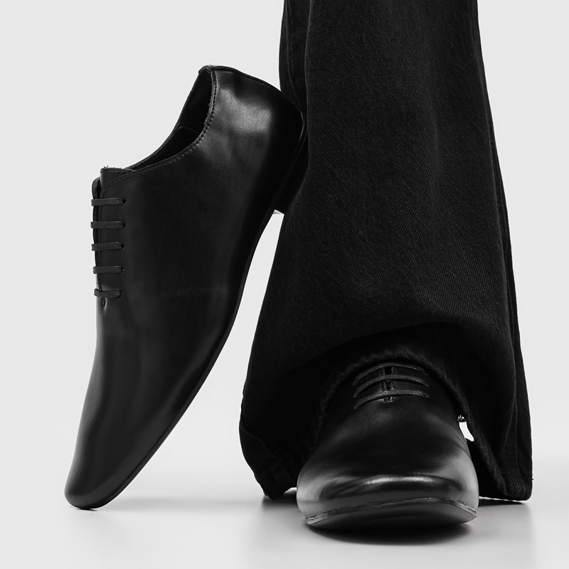 Zapatos Oxford con cordones pa - Formal Men Daily Wear Footwear reseña y precio