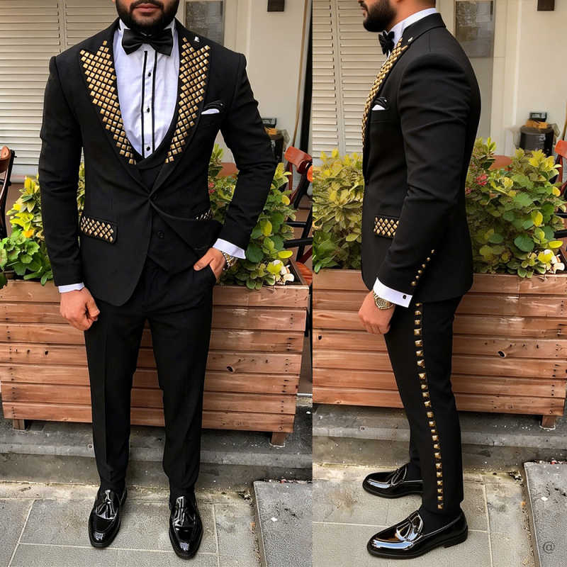 Traje de Novio Moderno con Cue - Men Formal Wear Modern reseña y precio